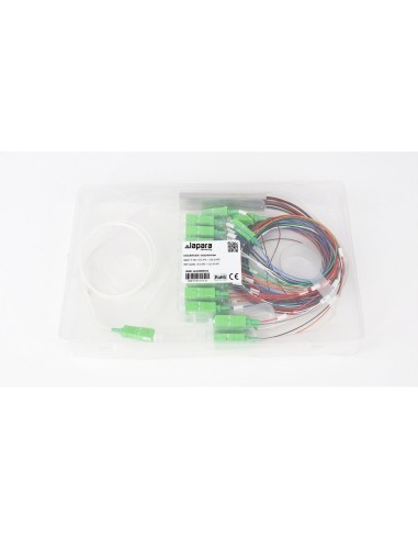 Splitter fibra óptica 1x32 SC APC para redes FTTX