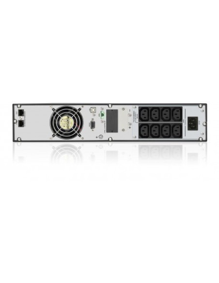 SAI Lapara Online 2000VA Rack 19" Trasera LA-ON-3K-RACK-V10