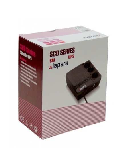 SAI Lapara Offline 600VA caja LA-SCD-600