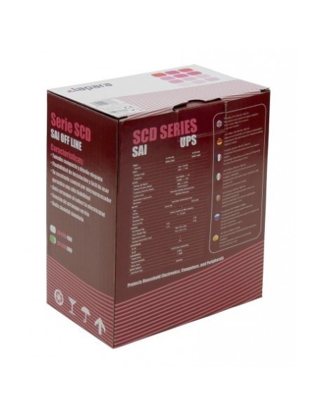 SAI Lapara Offline 600VA caja LA-SCD-600