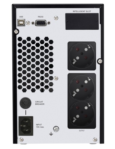 SAI Lapara Online 1000VA 1KVA Trasera LA-ON-1K-SH-V0.9