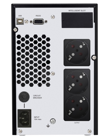 SAI Lapara Online 1000VA 1KVA Trasera LA-ON-1K-SH-V0.9