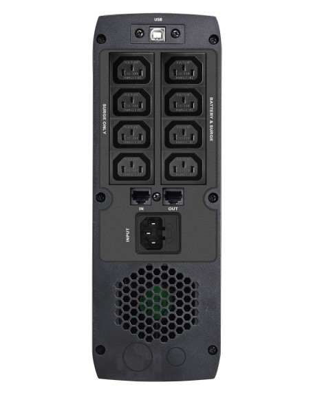 SAI Gaming Lapara UPS 1500VA interactivo sinusoidal (Trasera)