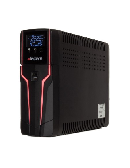 SAI Gaming Lapara UPS 1500VA interactivo sinusoidal (Led rojo)