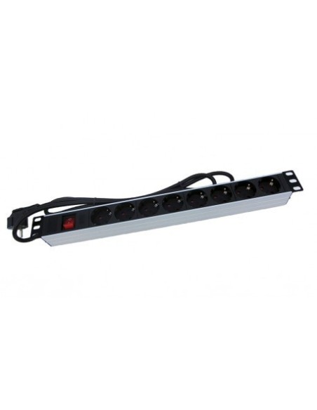 Regleta rack 19" 8 X tomas schuko Lapara. Comprar venta precio