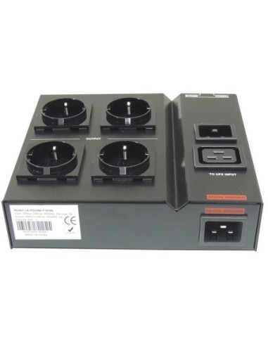 Switch bypass de mantenimiento y regleta Schuko  Lapara