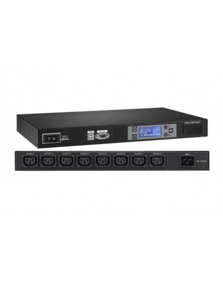 Regleta PDU rack 19" gestionable IP 8 X IEC Lapara