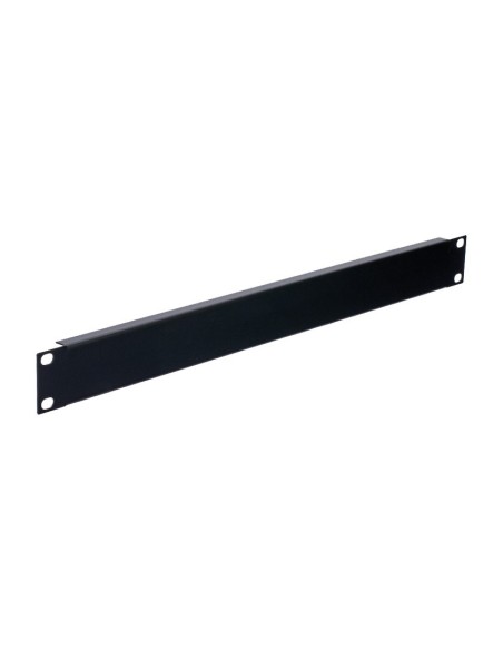 Panel ciego rack 19" 1U Negro Lapara Networking