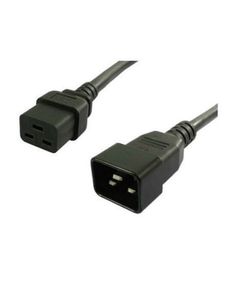 Cable eléctrico IEC C19 (h) a IEC C20 (m) 1.5 mts. Compra y venta.
