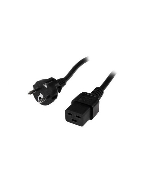 Cable eléctrico IEC C19 (h) a Schuko (m) 1.8 mts. Compra y venta.