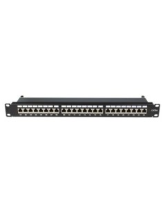 Patch panel rack 1U Cat 6A FTP 24 puertos