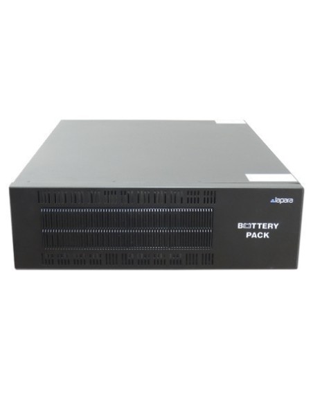 Banco baterías rack 19" de 20 X 12V 7Ah para SAI 6KVA Lapara.  Comprar distribución