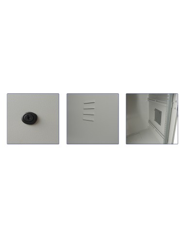 Rack mural exterior IP65 6U-21U