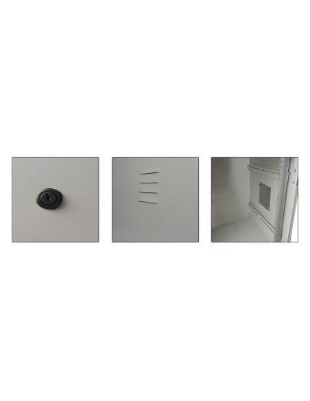 Rack mural exterior IP65 6U-21U