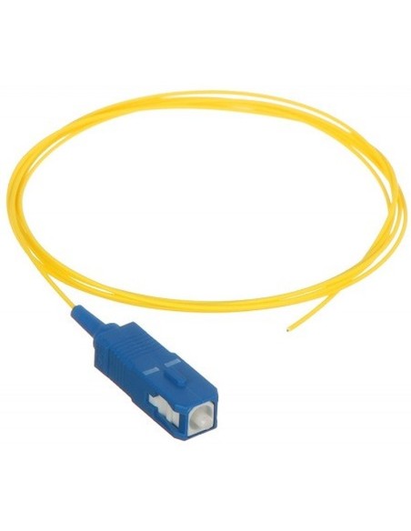 Pigtail fibra óptica monomodo APC/UPC LSZH SM Lapara