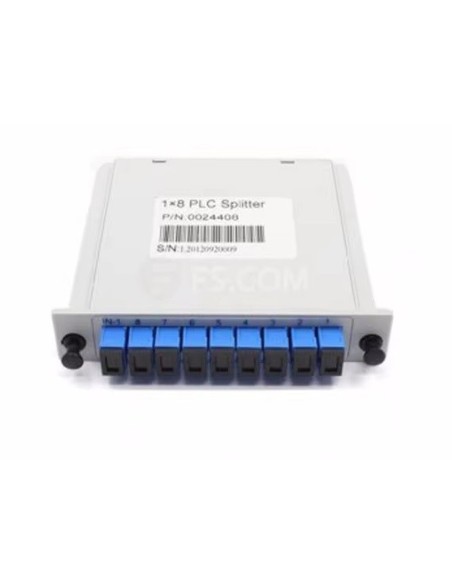 Splitter fibra óptica en cassette SC UPC para FTTH PON