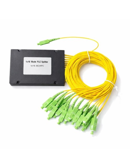 Splitter fibra óptica SC APC en caja PLC | PS System